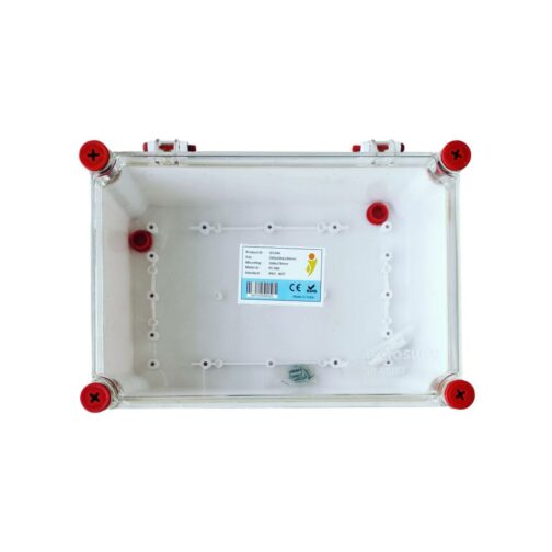 PC-ABS-Enclosure-Waterproof-IP65-IP67-290-x-200-x-130-mm-Transparent-Isometric-top3
