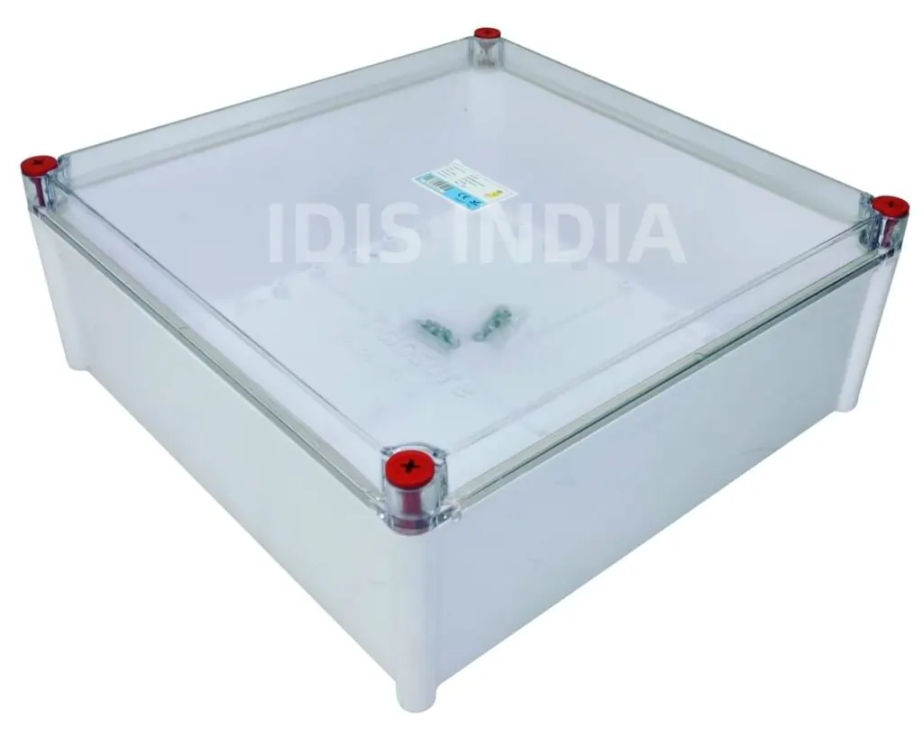 PC-ABS-Enclosure-Waterproof-IP65-IP67-400-x-400-x-160-mm-Transparent-Isometric-1024x817