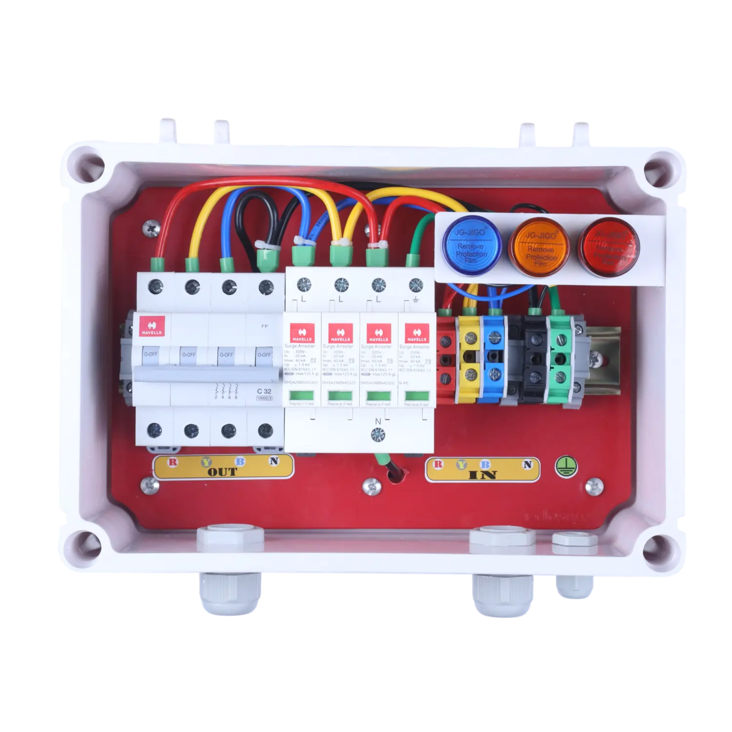 Solar Junction Box 3 Phase 1 to 10 KW - Havells
