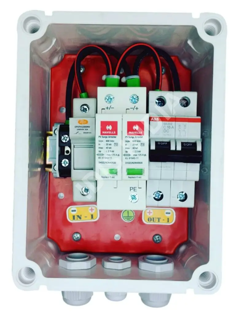 Solar-DCDB-1-in-1-out-1-TO-3-KW-DCDB-With-Merson-Fuse-Havells-MCB-and-Havells-SPD-500V-top-2-775x1024
