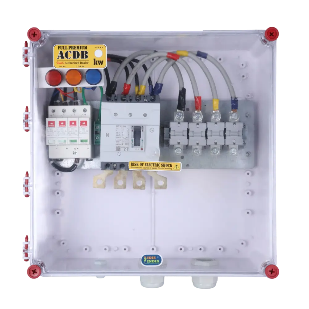 Solar Enclosure 400 x 400 x 160 mm for ACDB Example