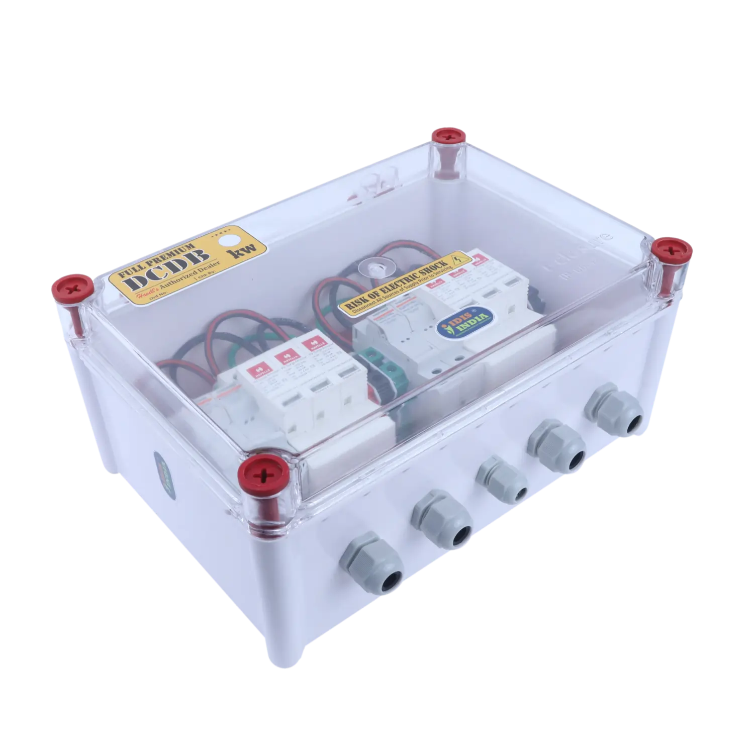 Solar DCDB Havells 2 In 2 Out Double Fuse SPD 1000V by Idis India