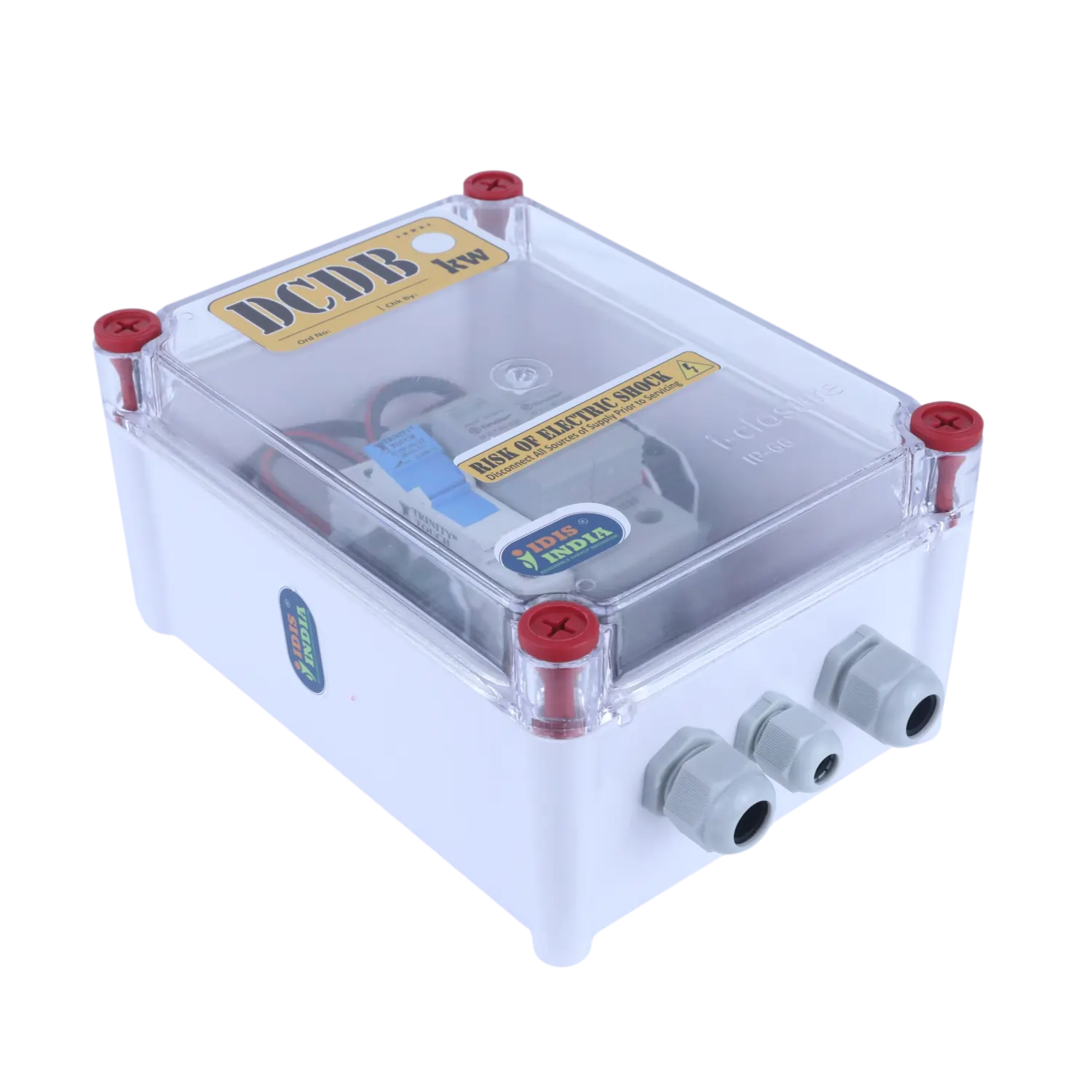 Solar DCDB Box Finder 1 In 1 Out Fuse SPD 600V by Idis India