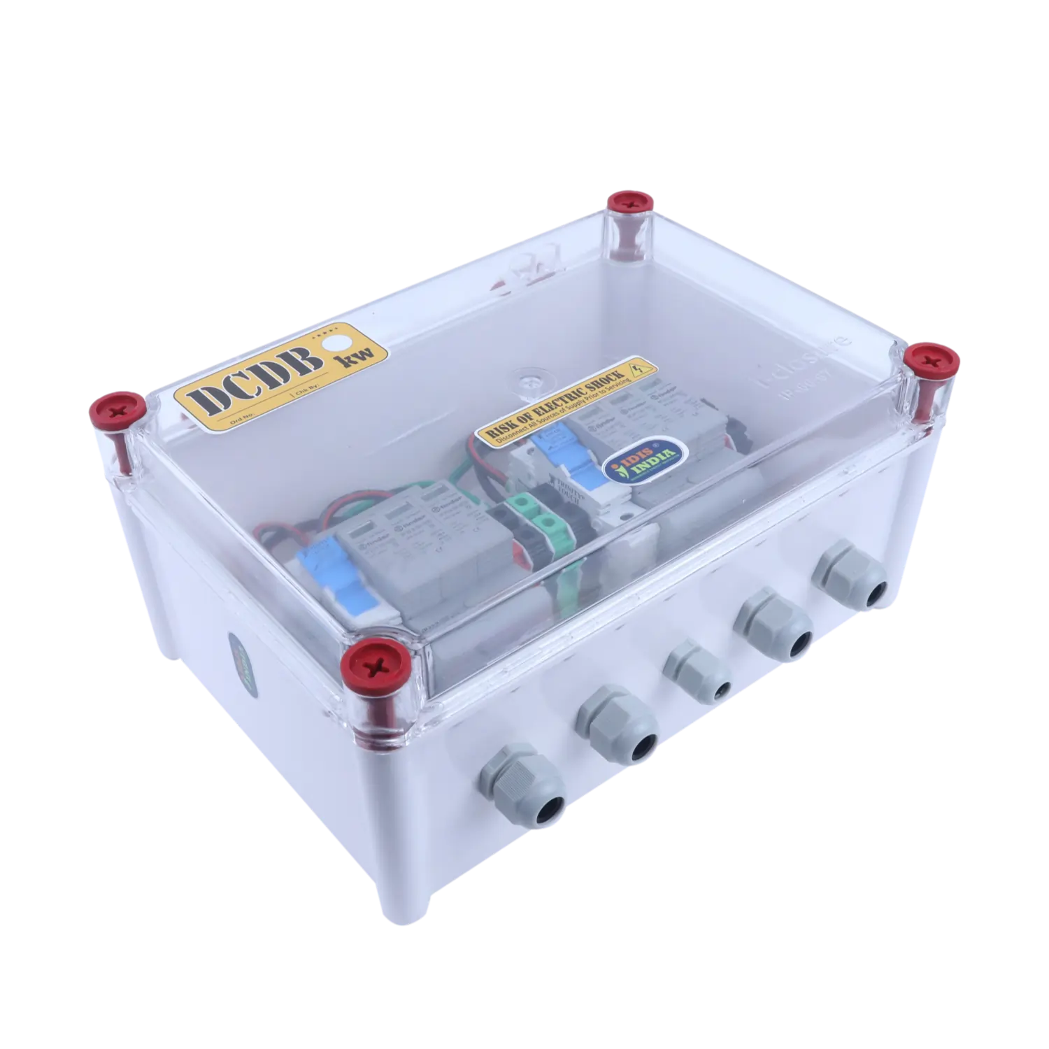 Solar DCDB Finder 2 In 2 Out Fuse SPD 1000V by Idis India