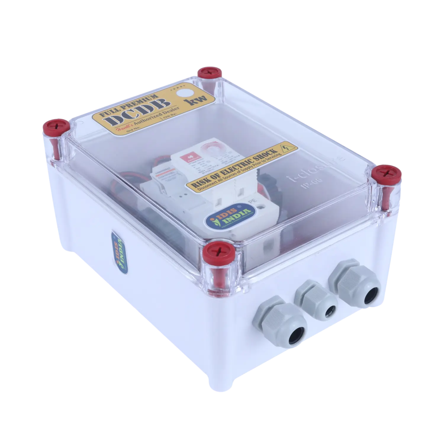 Solar DCDB Havells 1 In 1 Out Fuse SPD 600V by Idis India
