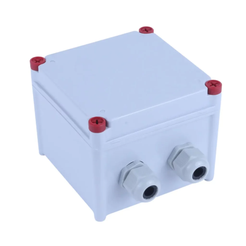 Terminal Junction Box with 4 Terminal 10 sqmm & 2 Glands Iso