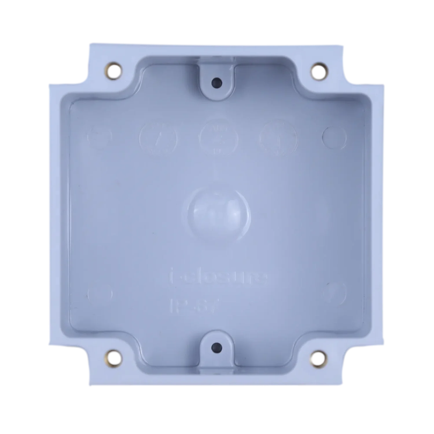 Waterproof 80 x 82 x 55 MM Transparent Electronics Box