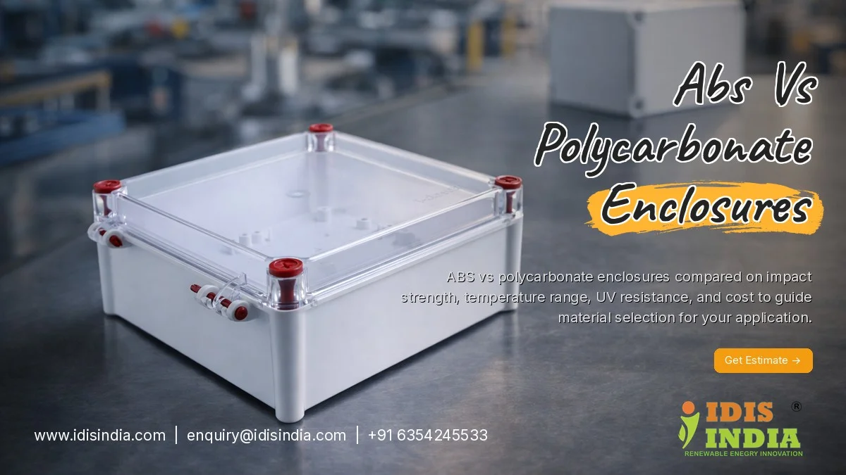 ABS vs Polycarbonate Enclosures: Material Comparison - IDIS India