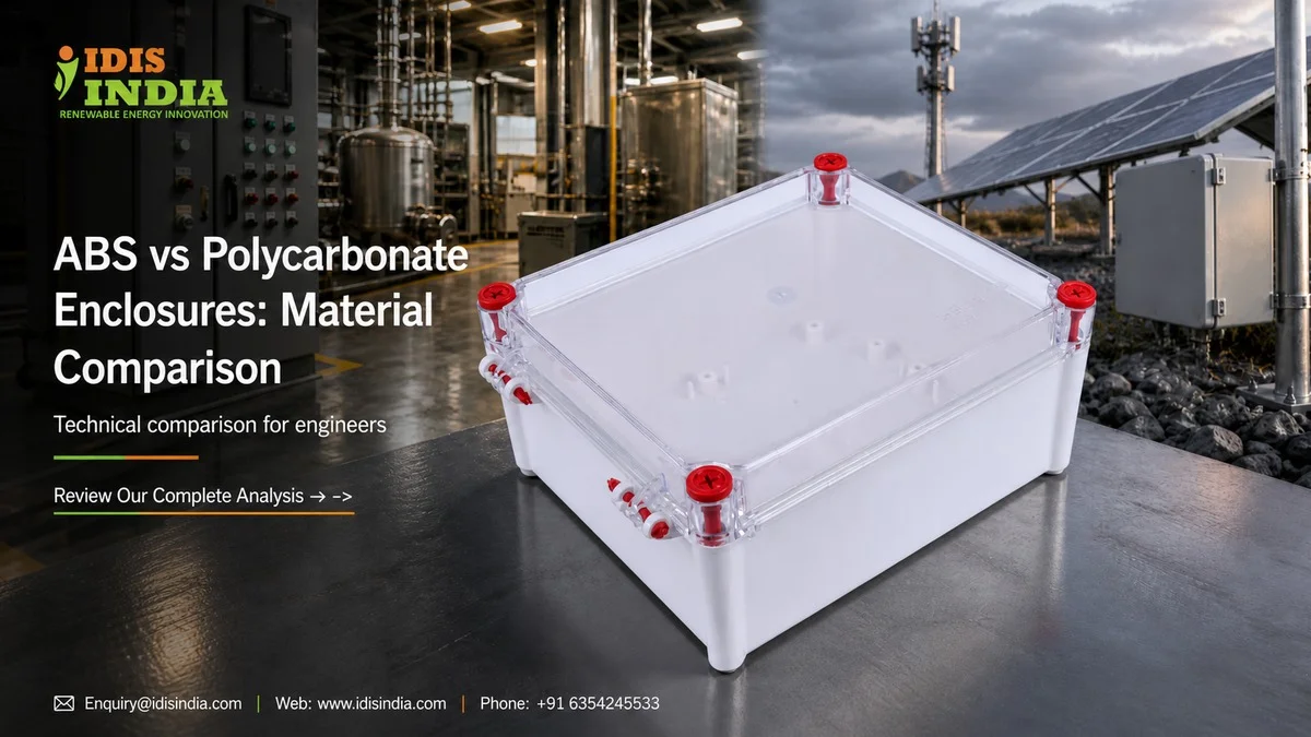 ABS vs Polycarbonate Enclosures: Material Comparison - IDIS India