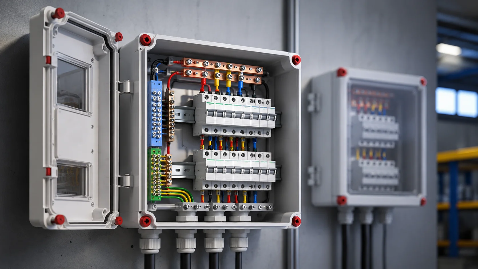 Component Layout and Bus Bar Configuration