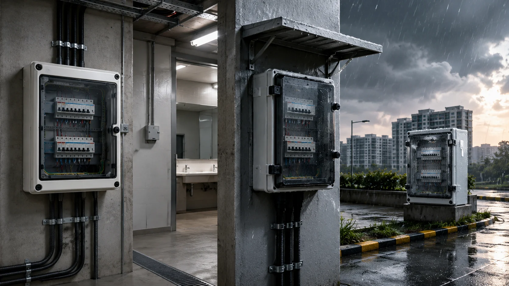 Indoor vs Outdoor DB Installation Requirements