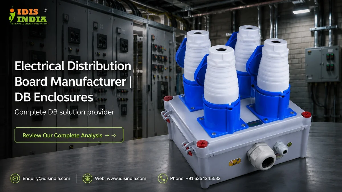 Electrical Distribution Board Manufacturer | DB Enclosures - IDIS India