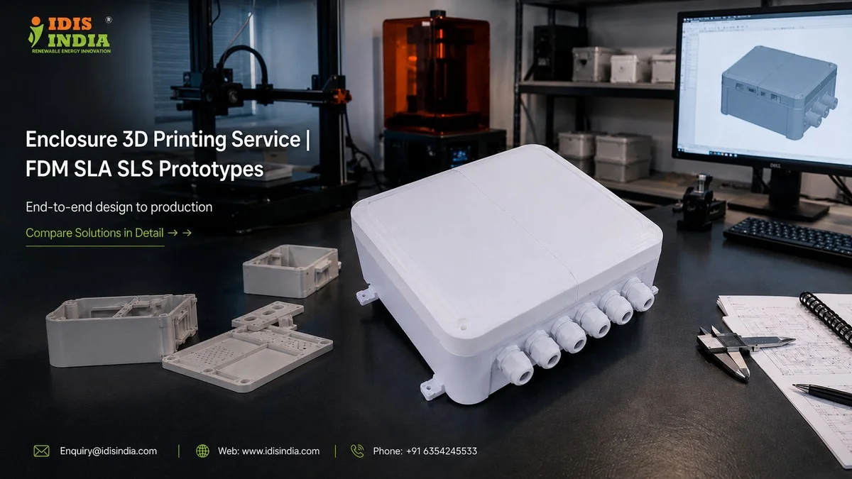 Enclosure 3D Printing Service | FDM SLA SLS Prototypes - IDIS India