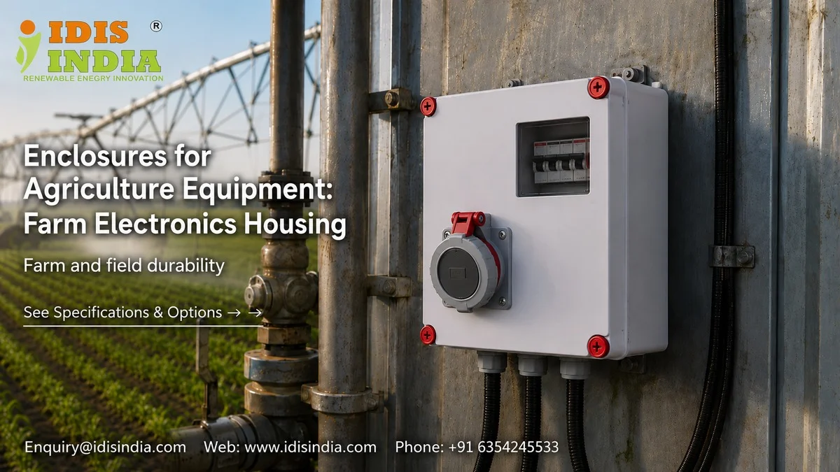 Enclosures for Agriculture Equipment: Farm Electronics Housing - IDIS India