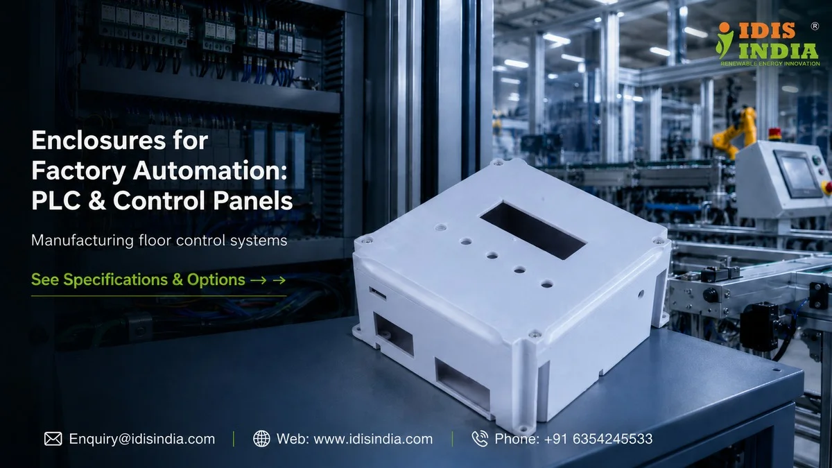 Enclosures for Factory Automation: PLC & Control Panels - IDIS India