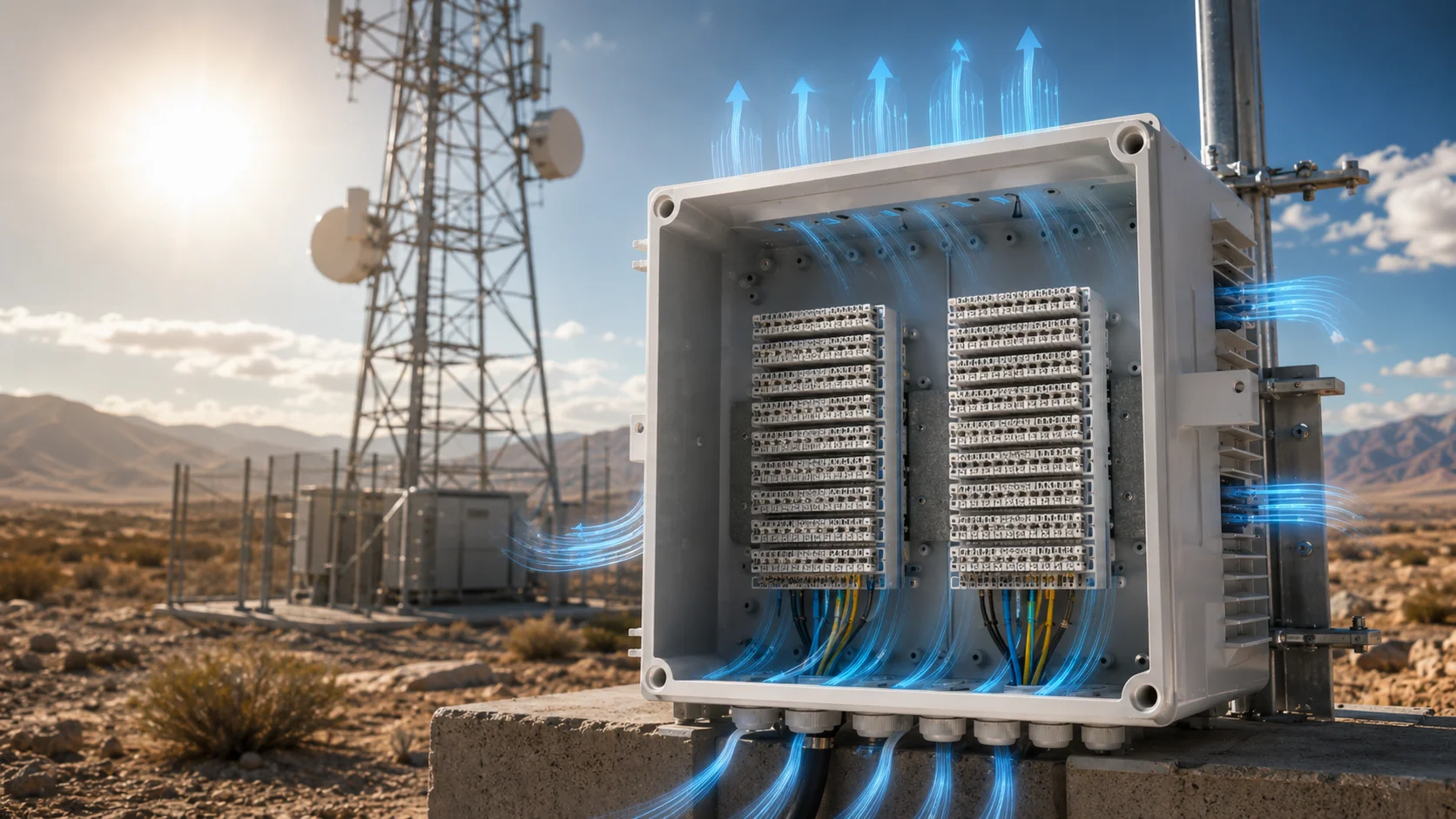 Network Equipment Cooling Optimization