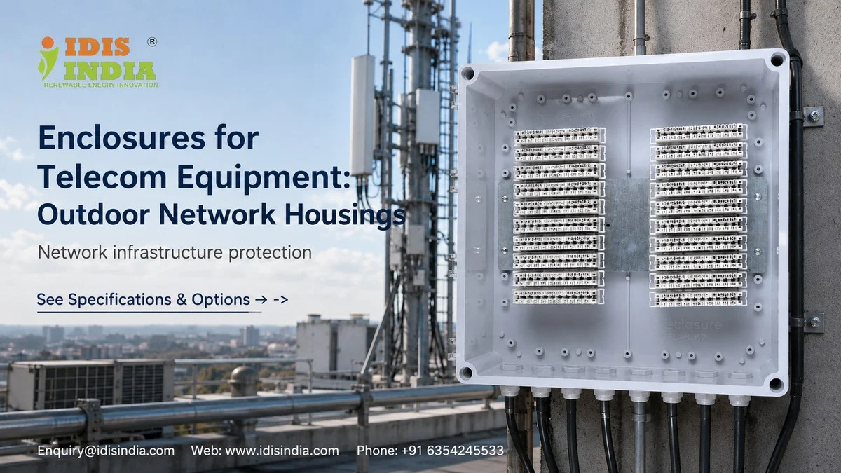 Enclosures for Telecom Equipment: Outdoor Network Housings - IDIS India