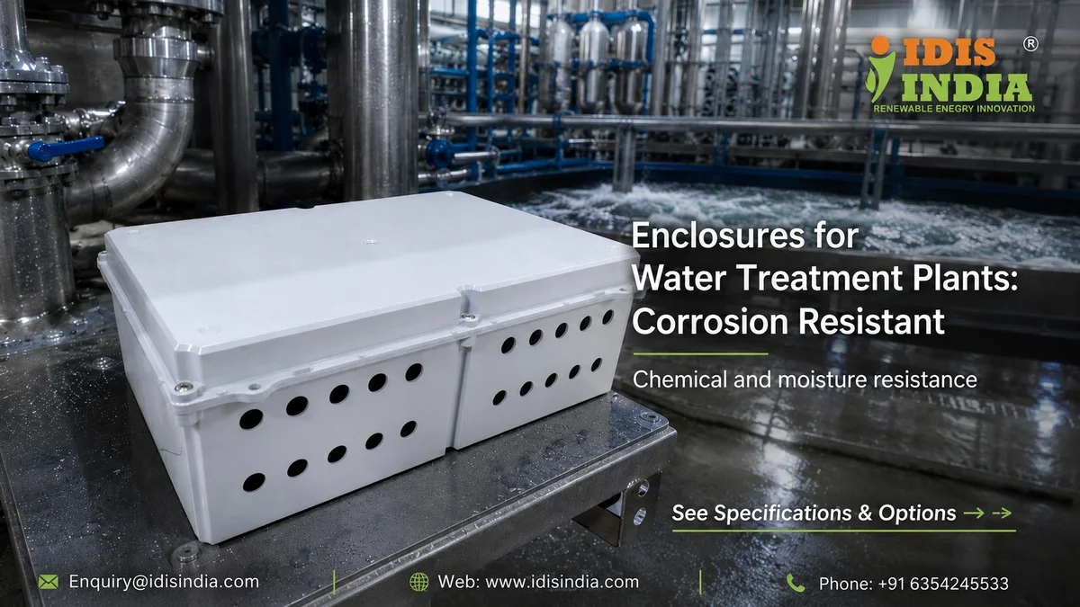 Enclosures for Water Treatment Plants: Corrosion Resistant - IDIS India
