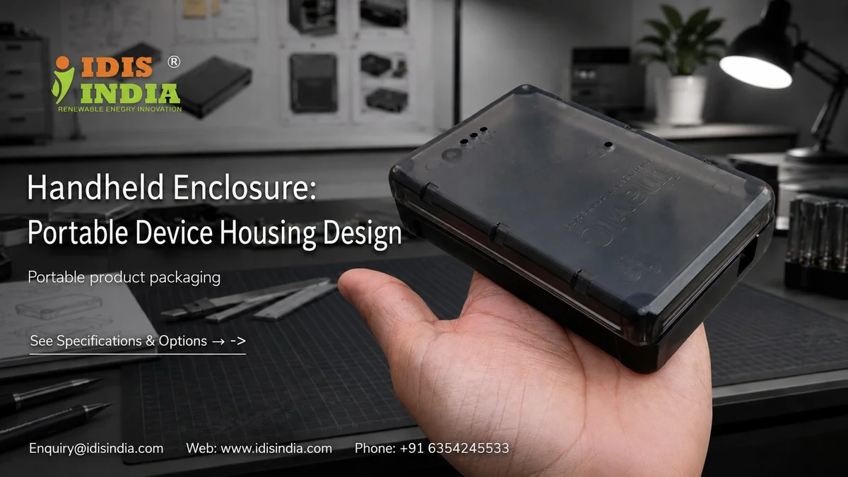 Handheld Enclosure: Portable Device Housing Design - IDIS India