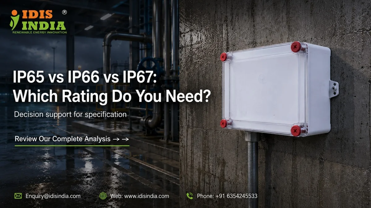IP65 vs IP66 vs IP67: Which Rating Do You Need? - IDIS India