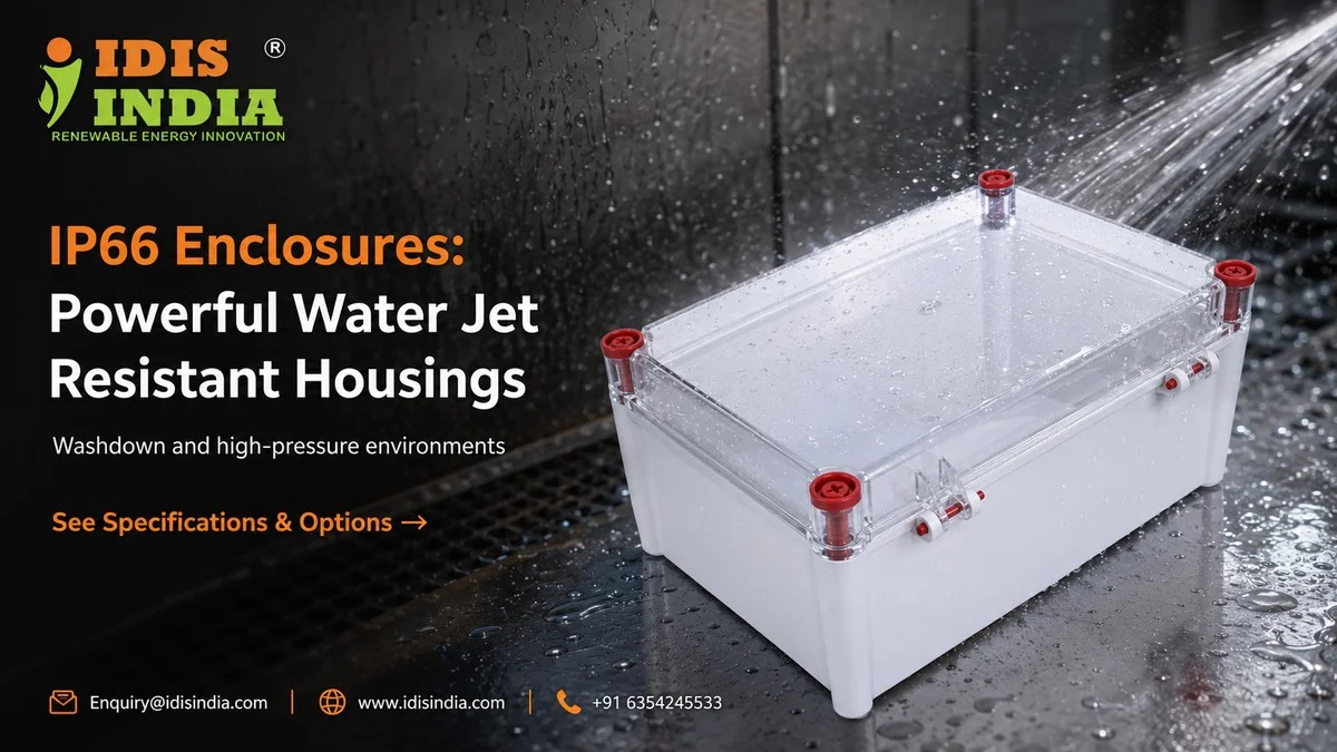 IP66 Enclosures: Powerful Water Jet Resistant Housings - IDIS India