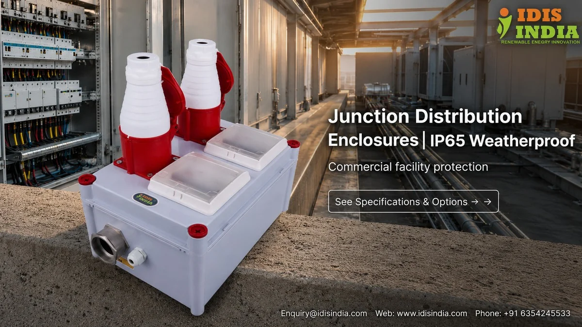 Junction Distribution Enclosures | IP65 Weatherproof - IDIS India