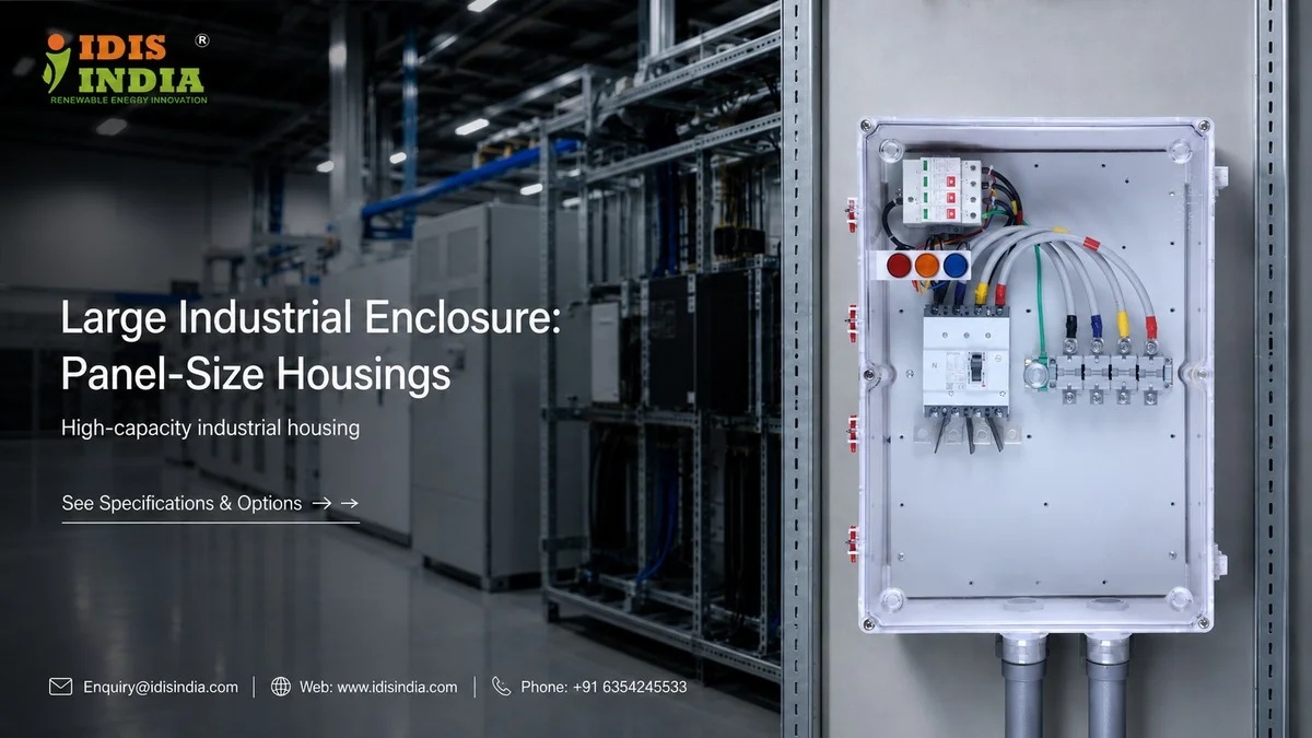 Large Industrial Enclosure: Panel-Size Housings - IDIS India