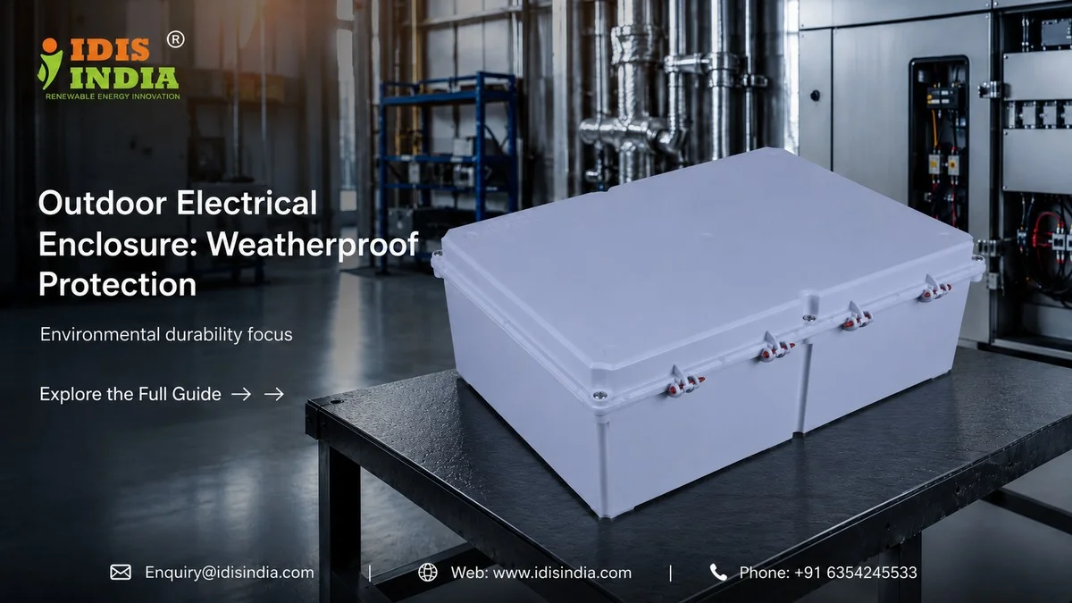 Outdoor Electrical Enclosure: Weatherproof Protection - IDIS India