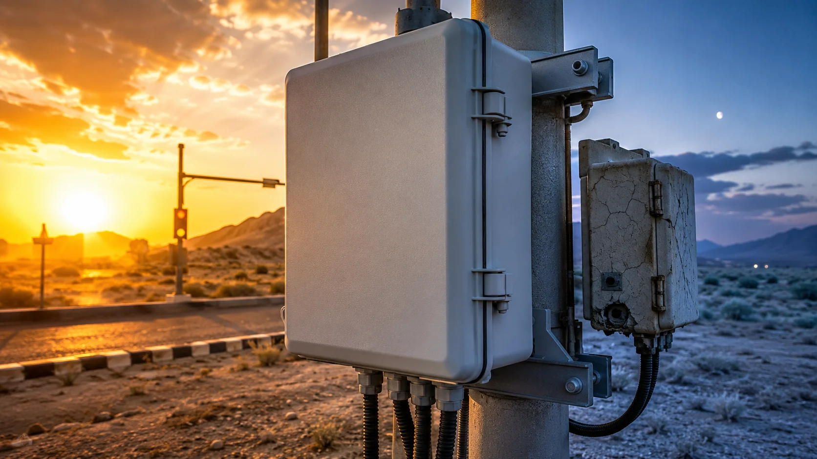 Extreme Temperature Cycling Effects on Enclosure Materials