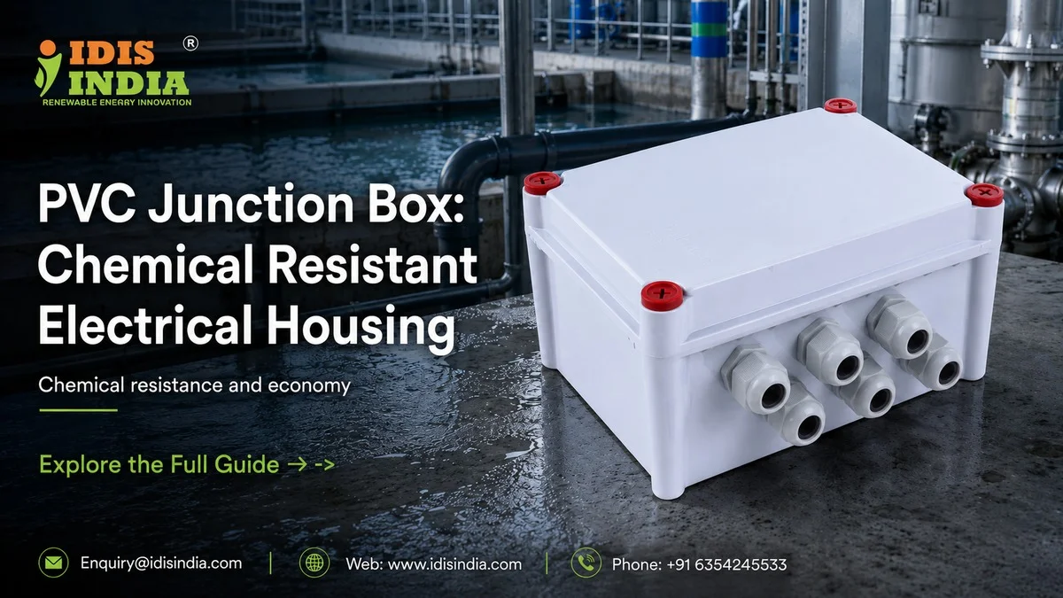PVC Junction Box: Chemical Resistant Electrical Housing - IDIS India