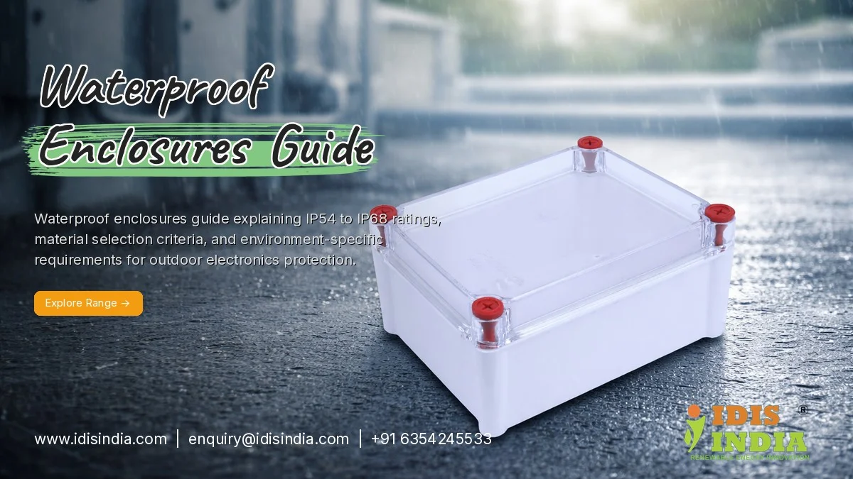Waterproof Enclosures Guide: IP Ratings & Selection - IDIS India