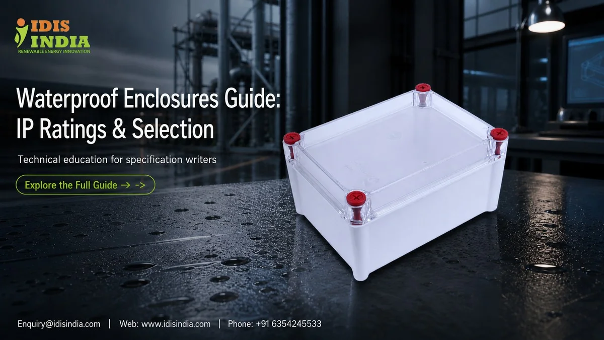 Waterproof Enclosures Guide: IP Ratings & Selection - IDIS India