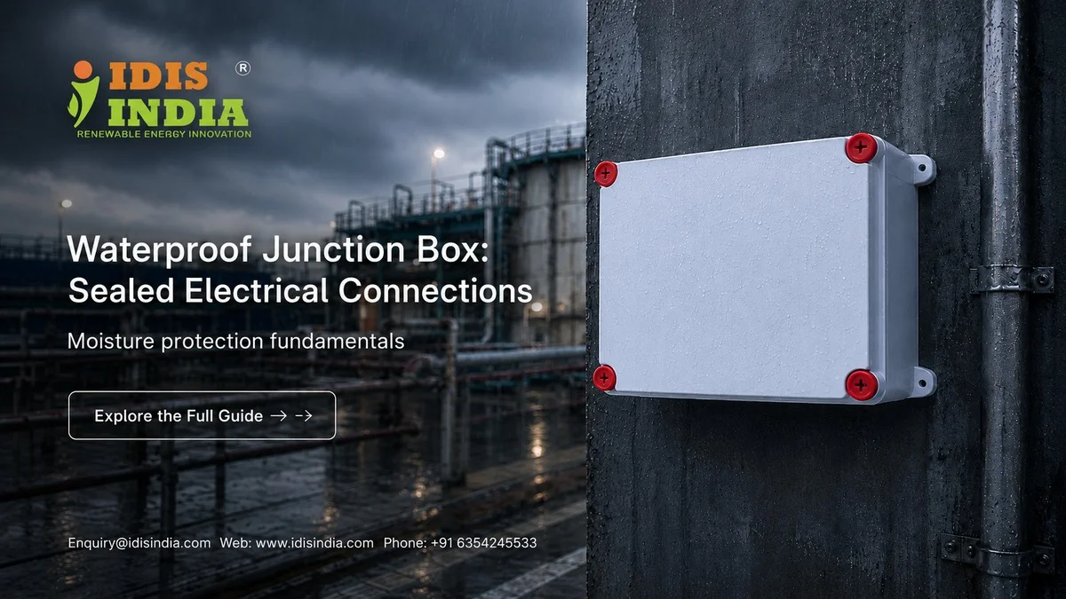 Waterproof Junction Box: Sealed Electrical Connections - IDIS India